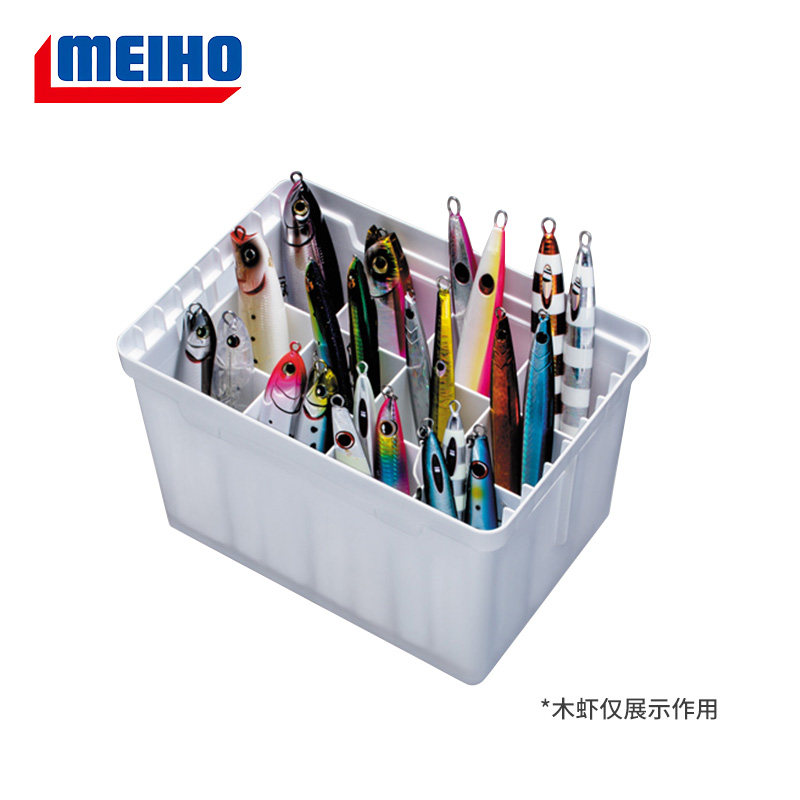 กล่องใส่อุปกรณ์ตกปลา Meiho Bm-S นำเข้าจากญี่ปุ่น สำหรับใส่เหยื่อ กุ้ง และเหยื่อโลหะ พร้อมช่องเก็บอุปกรณ์อเนกประสงค์