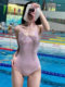 Women's Swimsuit Dating 2024 Hot Spring One-piece Sexy Pure Desire Racing High-end Stunning Fat Girl Covers Her Flesh