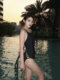 Women's high-end swimsuit 2025 adult swimming pool slightly fat covering the flesh, beautiful racing one-piece, conservative hot spring small man