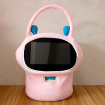 Rabbit Xiaobei intelligent robot anti-drop bag childrens learning early education machine screen tempered film learning machine protective cover clothing