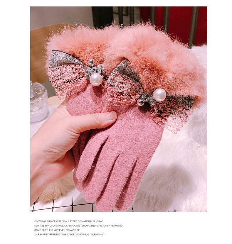 Gants pour femme BUBU en Laine cachemire - Ref 3154101 Image 22