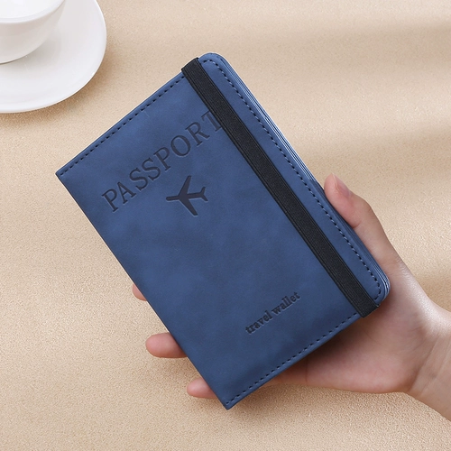 Сумка для паспорта для путешествий, чехол для паспорта, универсальный портативный защитный чехол, ультратонкий картхолдер, анти-кража