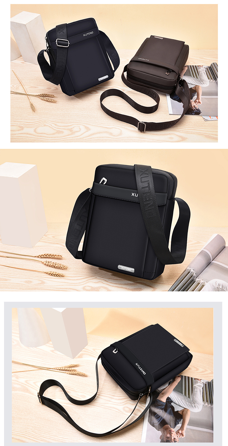 Túi xách nam Oxford vải thường xuyên Túi đeo vai Messenger Túi xách nam Túi đeo chéo Cặp túi vải giản dị túi đeo nam