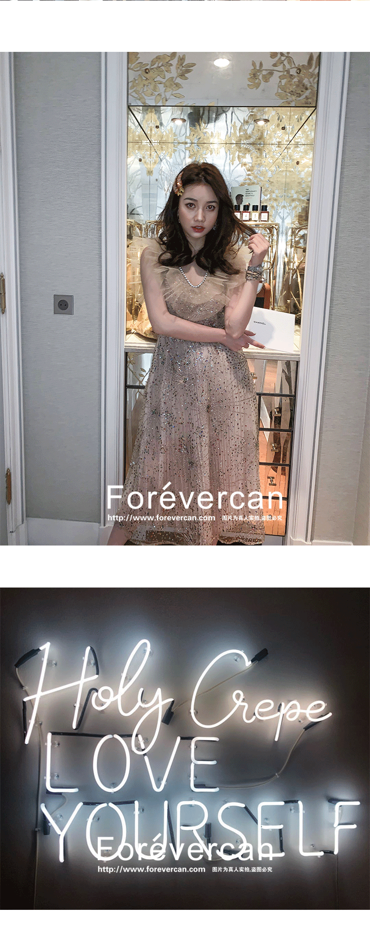 Forevercan2019 mùa hè sợi retro mới trong dòng váy dài giảm béo cổ tích trẻ em - Sản phẩm HOT áo kiểu nữ đẹp