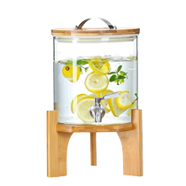 Self-service beverage barrel wine barrel with tap beer glass barrel fruit tea barrel commercial juice barrel cola barrel container