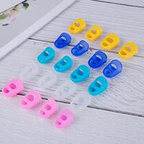 Guitar frog glue finger cots guitar finger cots protective cover anti-pain beginner practice string finger protector string picking and strumming