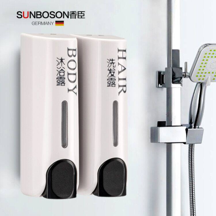Guest house Hotel Bath Lotion Box Handwashing liquid bottles Manual pressing hanging wall wall-mounted bathroom soap dispenser shampoo