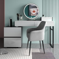  Nordic dressing table Bedroom modern simple small apartment Light luxury dressing table Net red ins wind small apartment makeup table