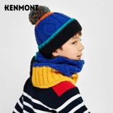 Детская шапка, шарф, удерживающий тепло комплект, милый шарф-платок, 4-8 лет