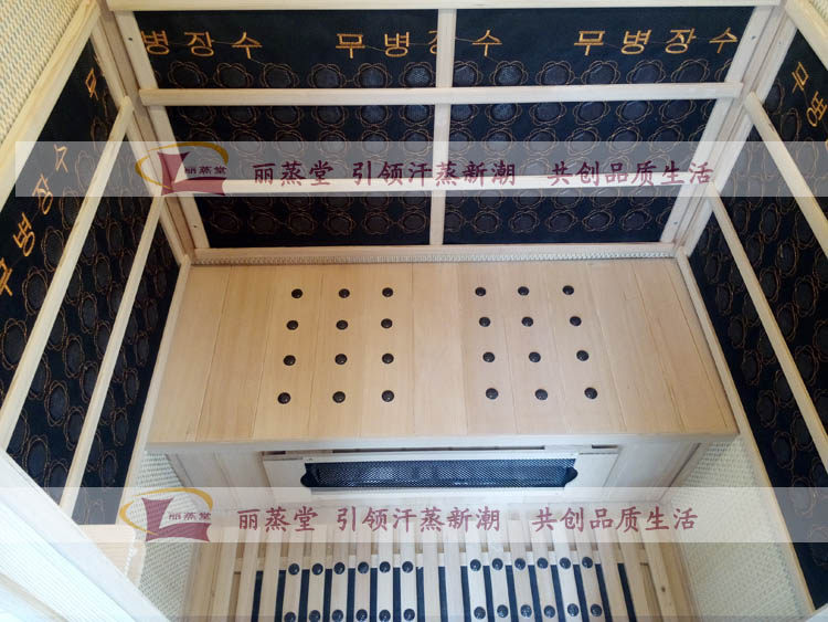 паровая сауна 丽蒸堂汗蒸房家用双人电气石纳米远红外线光波房桑拿浴箱排毒理疗 49482810