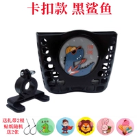 Акула, кабельные стяжки, лента, наклейка