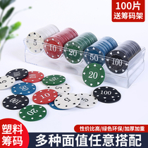 Chip Coin Texas Leverage Mahjong Chip Card Chess room Private code Childrens student game Points Rewards coin