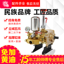 80 90 120 type butter-free high pressure three cylinder plunger pump large flow remote water delivery pump