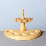 木香 Аксессуары для ковша ковша дым боевой стойка с твердым деревом полу циркулярной пять пять пять -пять стойков пять ведро кронштейнов