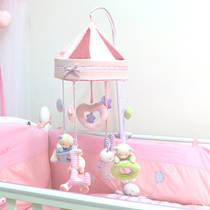  Baby bedbell music rotating bedside bell Newborn 0-6 months bedbell Fabric soothing toy baby rattle