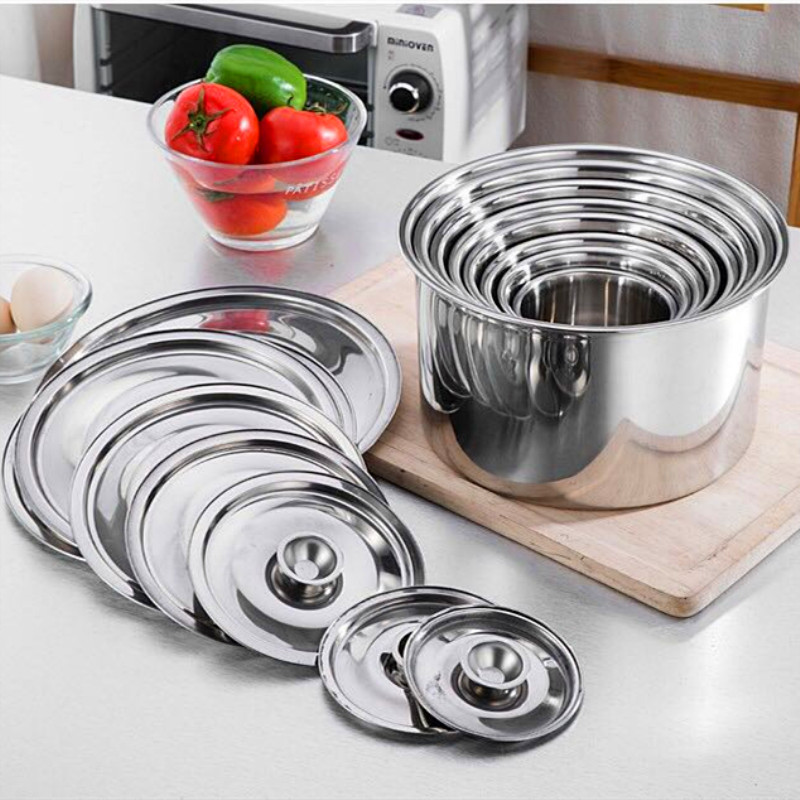 Kitchen merchants with special thick multi-purpose stainless steel deepening belt coating basin pot soup pot taste