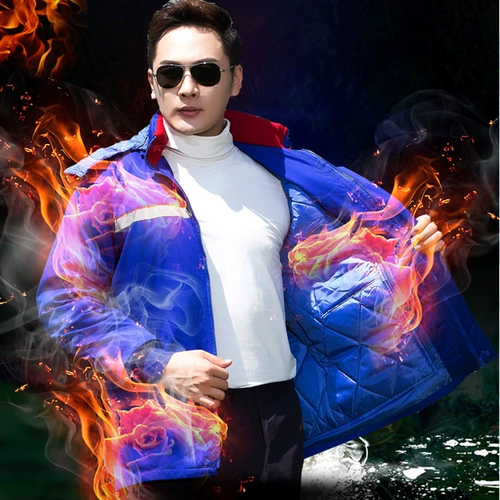 Электронный антистатический пуховик для работы, увеличенная толщина