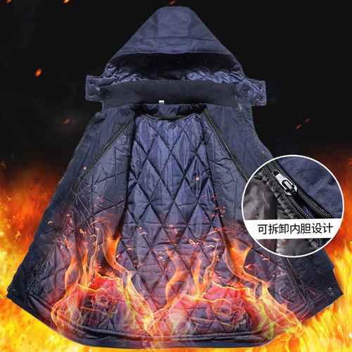 Электронный антистатический пуховик для работы, увеличенная толщина