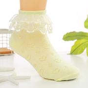 Công chúa Socks Hàn Quốc phiên bản của vớ mỏng cô gái mùa hè với ren màu ren mùa hè cạn miệng thủy triều dễ thương vớ lưới.