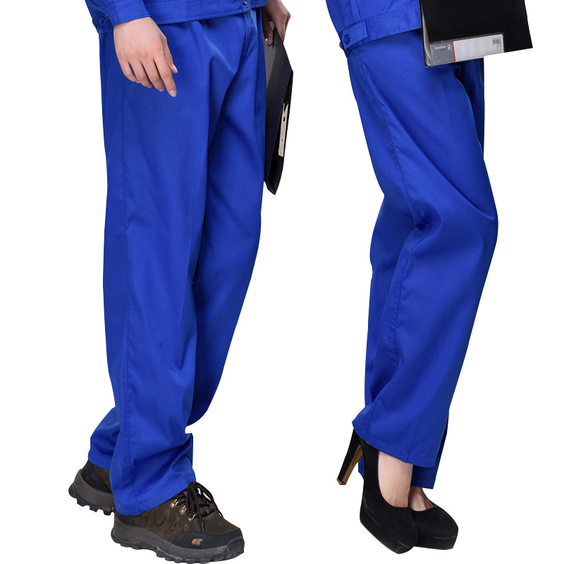 Workclothes quần Lao động quần bảo vệ dày chịu mài mòn workpants mùa xuân, mùa hè, mùa thu và mùa đông hàn sửa chữa máy màu xanh tươi sáng tro màu xanh tùy chỉnh