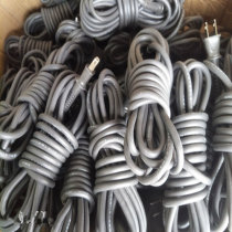 Imported power cord Pure copper electric hammer electric drill power tools two-core 2 square with plug soft sheath wire