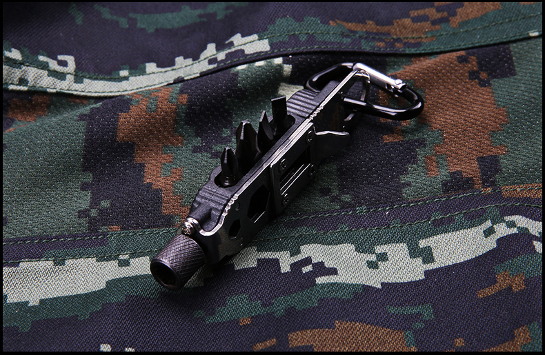 顿 Dụng cụ đa chức năng Dụng cụ vặn vít mở chai ngoài trời Công cụ Keychain - Công cụ Knift / công cụ đa mục đích dao gam