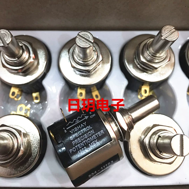 chiết áp 24v 534-1-1 chiết áp đa vòng 5K chiết áp dây quấn B502 chiết áp điều chỉnh chiết áp chính xác 2W triết áp đôi các loại chiết áp