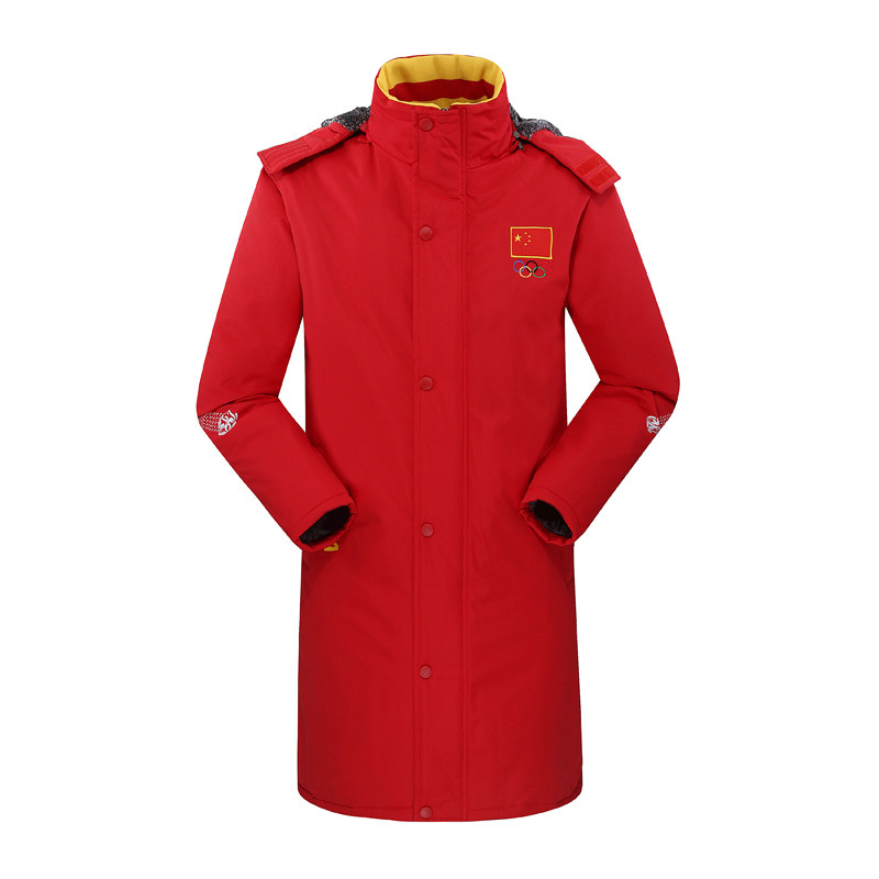 Autumn and winter long volleyball suits for men and women air volleyball suits for children plus cashmere thickened volleyball shuttlecock competition suit jacket