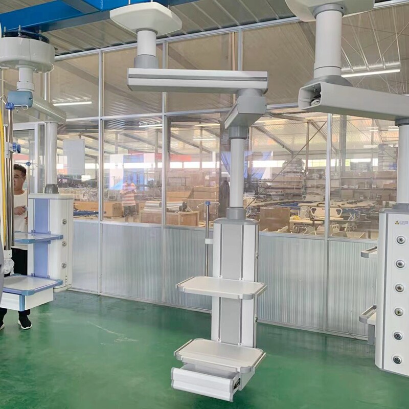 Medical Surgical Tower Suspension Bridge Hospital Cavity Mirror Tower ICU Suspension Bridge Surgery Medical Column Instrument Assistance Platform