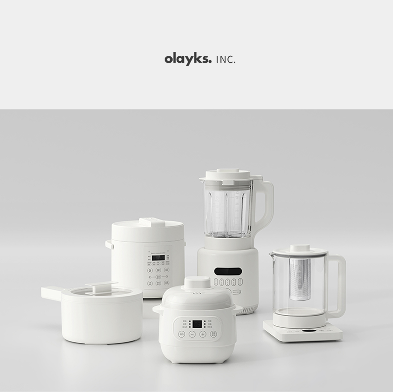 【中國直郵】Olayks 多功能網紅電煮鍋110V 1.5L