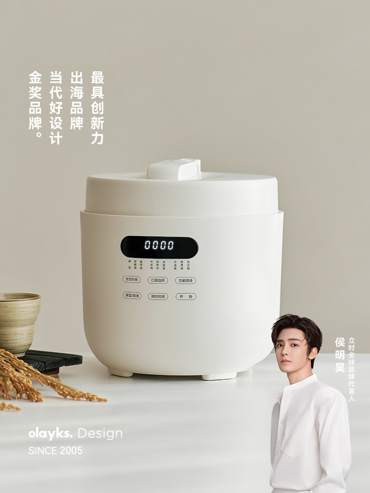 [Same Model in Japan and Korea] Olayks Instant Perfect Non-Coated Electric Pressure Cooker for Home Use 5L Rice Cooker High-Pressure Cooker