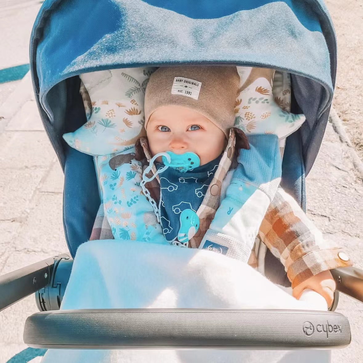 (spot) LaMillou Lamilo Safe braces Organic cotton Baby The entrance can be nibbling on the mouth-Taobao