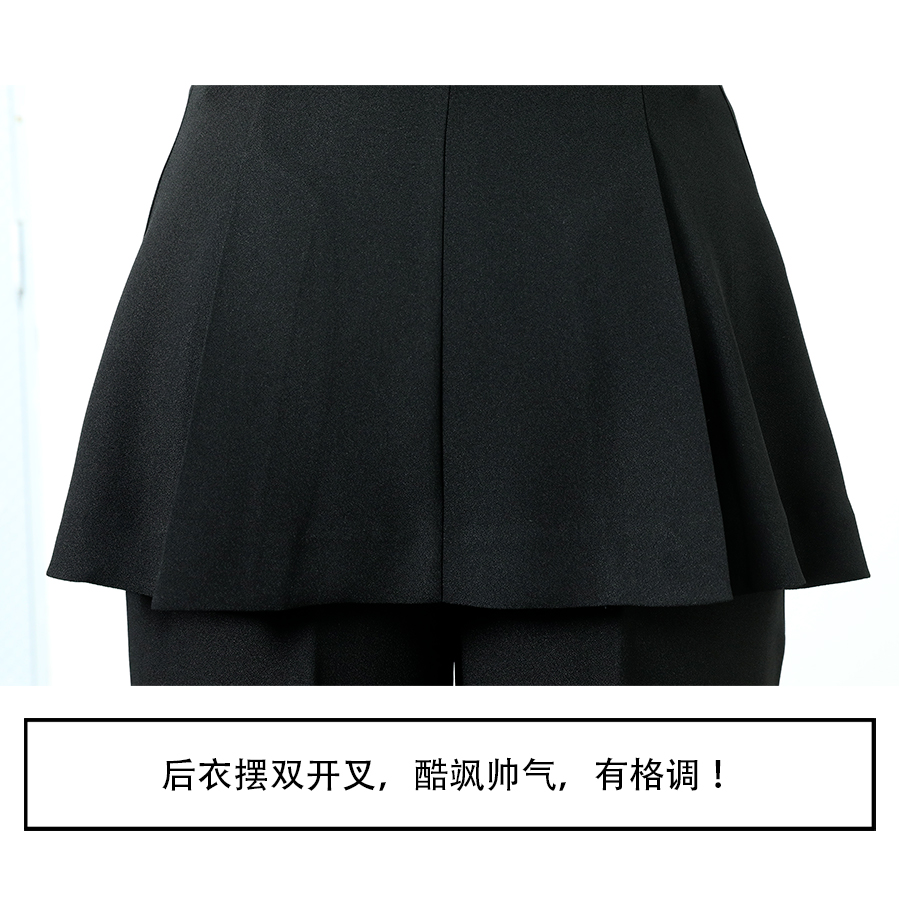 Short sleeve Suit female 2025 The new summer Thin money black temperament commute high-end occupation leisure time coverall
