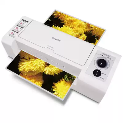 Deli 3891 sealing machine A4 size scallop protector Photo photo laminating machine drawing protective film