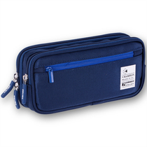 Del Pen Bag 66724 Pencil Case Korean Simple Girls hipster Large Capacity Male Students