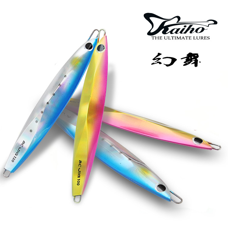 Psychical dance series in the deep sea near death fish stall type slow rocking undersea pressing type iron plate lujah false bait south oil sea fishing