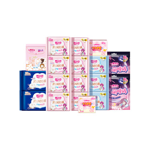 七度空间少女纯棉卫生巾121片