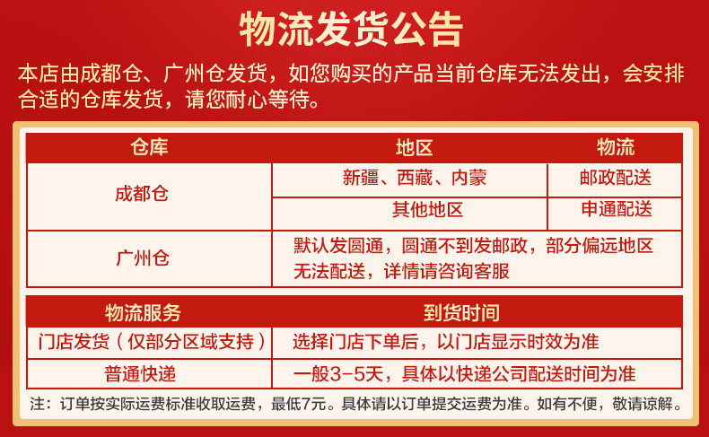 Объявление логистики 20210108