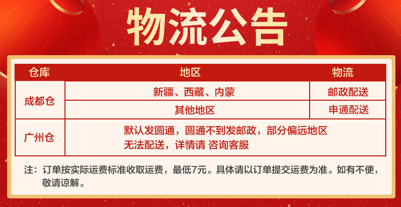 Объявление логистики 20210108