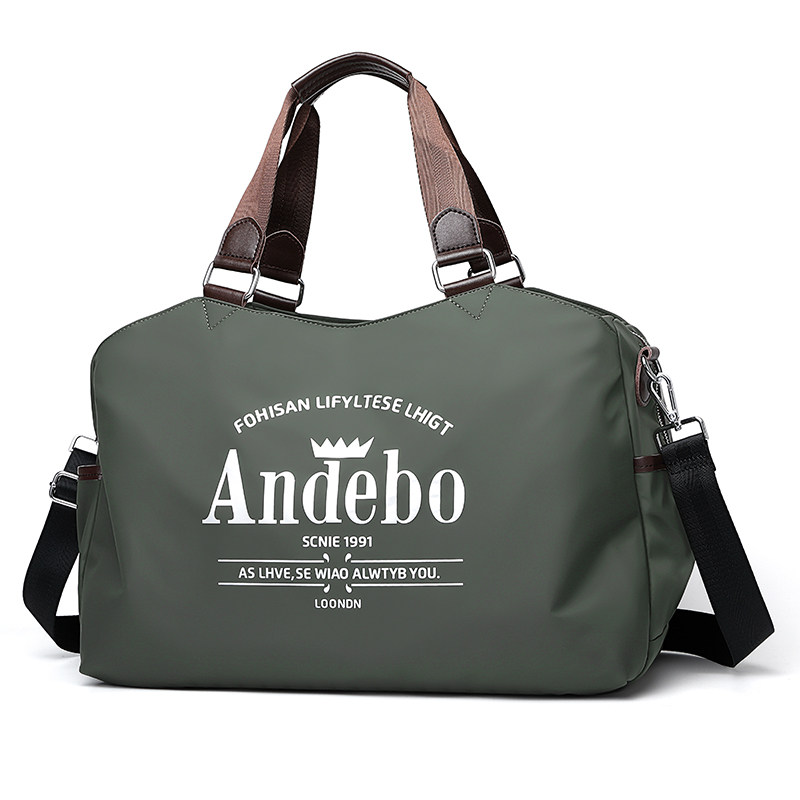 Oversized capacity travel bag 2021 new trendy women's hand-held men's short fitness travel light canvas duffel bag