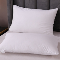 Cotton pillow pillow core adult home hotel feather velvet student neck pillow single student