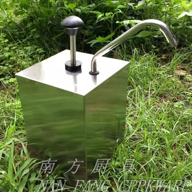 Single head stainless steel sauce pump Sauce squeezer Sauce press sauce press sauce pump Stainless steel sauce machine