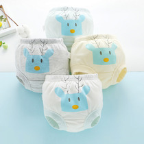 Baby underwear boys 0-1 infant cotton 2-3 years old 4-5 triangle young children female half week bread shorts child 6