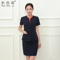 Summer China Mobile Workwear Womens Set Fashion Womens Dress ol Business Interview Faction Overalls