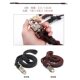 Cowhide dog leash, medium and large dog leash, dog walking rope, horse dog German shepherd golden retriever leather leash