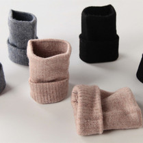 Cashmere wool wrist guard autumn and winter warm men and women protect wrist sheath joint cold sports fashion breathable gloves