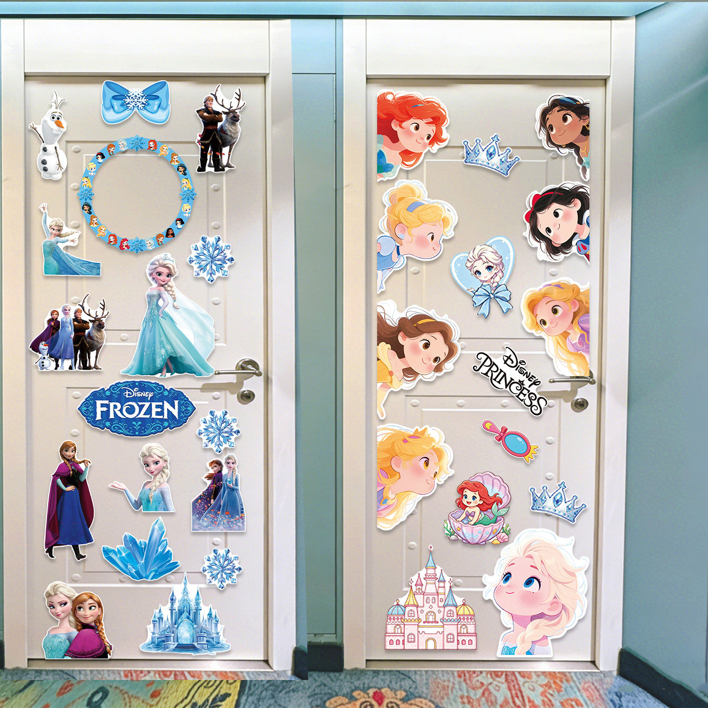 Disney Cruise Line Door Sticker Decoration Cruise Magnetic Sticker disney+magnet Princess Cute Cartoon Refrigerator Magnet