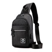 2020 new chest bag men multifunctional waterproof tourism leisure sports student small backpack shoulder shoulder bag trend