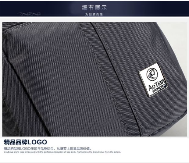 Mini nylon nam túi Áo mới không thấm nước Oxford vải vai túi Messenger túi điện thoại di động túi nhỏ thể thao và giải trí ví charles & keith