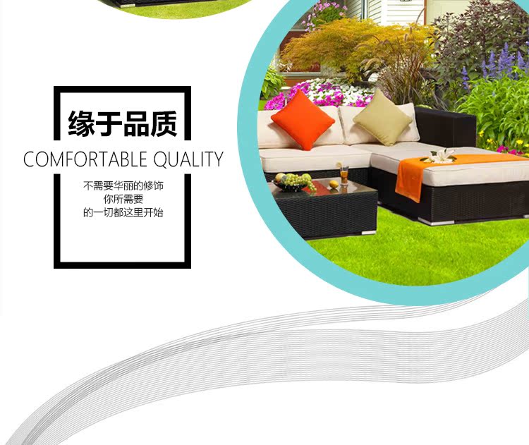 Nắng ngoài trời nội thất đơn giản ngoài trời mây sofa vườn vườn sofa ban công phòng khách kết hợp sofa mây bàn ghế sắt ngoài trời giá rẻ